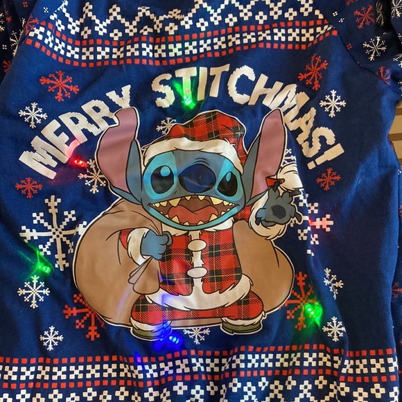 Disney Sweaters Stitch Christmas Sweater Poshmark